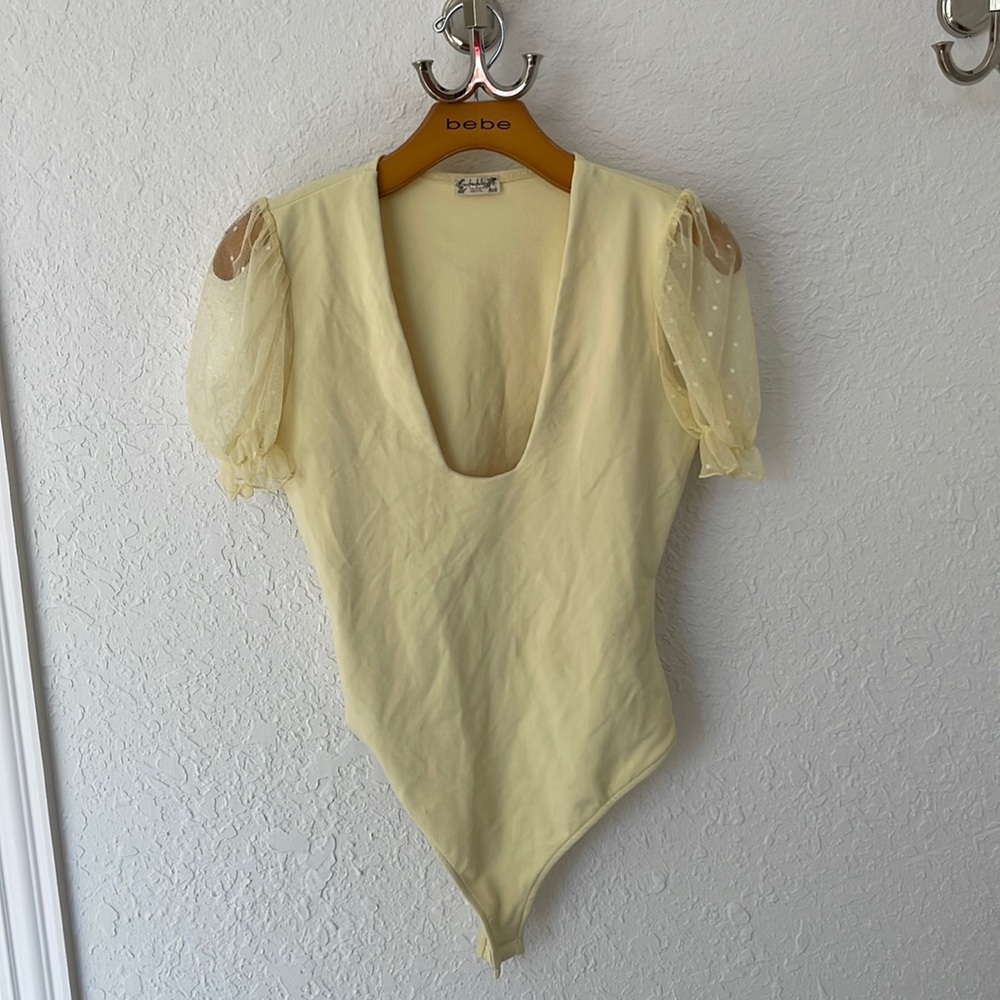 Free people bare and square bodysuit